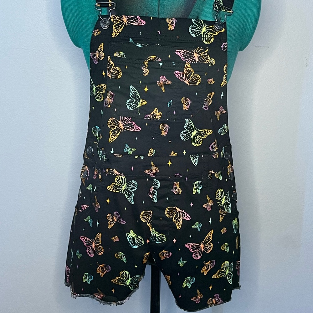 Butterfly Overall Shorts